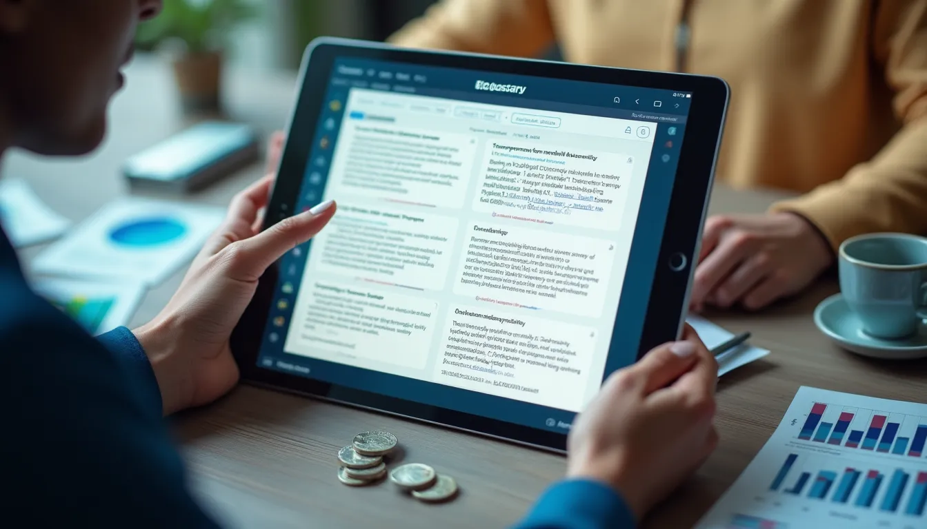 Glossar Finanzbegriffe A–Z